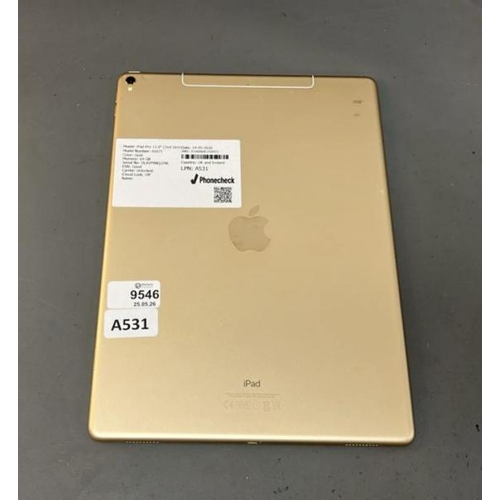 9546 - X1 APPLE IPAD PRO 12.9