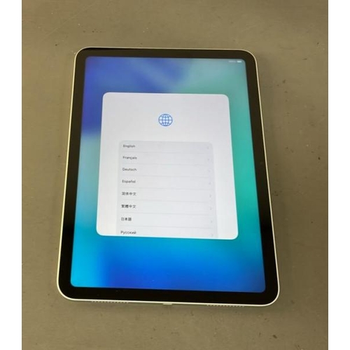 9550 - X1 APPLE IPAD A16  WIFI/ A3354/ SILVER/ 256GB/ I-CLOUD UNLOCKED/ IMEI: L09YKW5YXJ