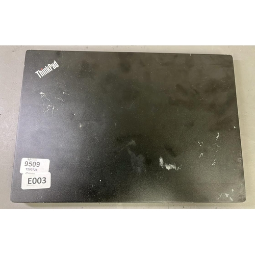 9509 - LENOVO THINKPAD LAPTOP/ INTEL CORE i5-8265U@1.6GHZ / 16GB RAM/250 GB HD / WINDOWS 11