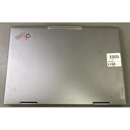 9511 - LENOVO X1 2-IN-1 LAPTOP / INTEL CORE ULTRA 1354@1.6GHZ / 32GB RAM / 500GB HD / WINDOWS 11 / SN-PF5G8... 