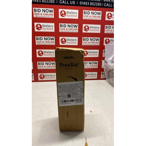 3010 - 1X NEW OWALA FREE SIP WATER BOTTLE /  710ML