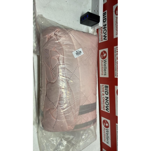 3029 - 4X NEW BABY BLANKET ITEMS INC CELLULAR BLANKET, MARTEX BABY BRAND