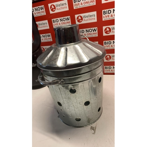 5015 - NEW TRENDI MINI INCIN 15 LIT  EV-1026 WASTE BIN