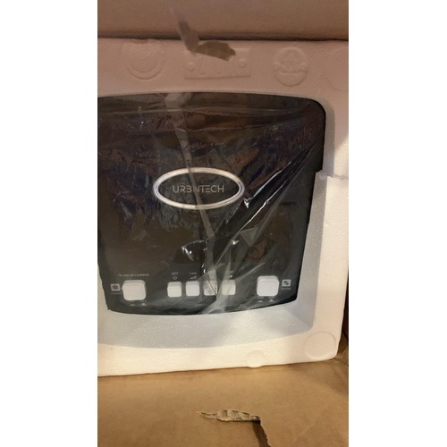 5022 - NEW URBNTECH PORTABLE AIR COOLER UNIT / 57CM WITH 2 ICE PACKS