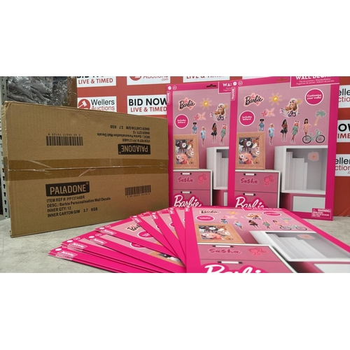 X24 BARBIE PERSONALISATION WALL DECAL KITS / NEW [W3]