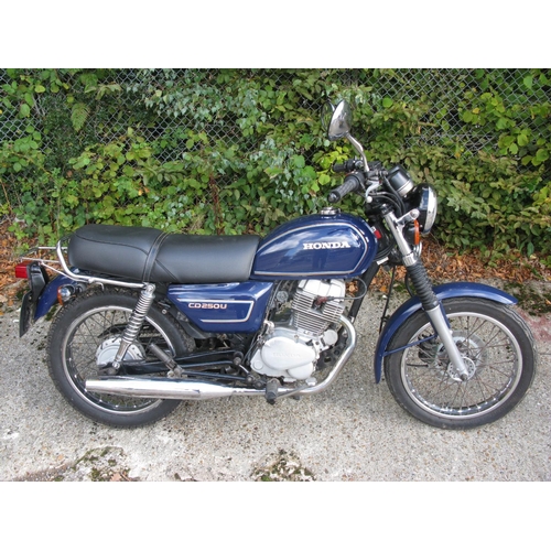 193 - 1993 Honda CD 250U.  Registration Number: K219 MMD.  Chassis Number: 5100867.  Engine Number: MC06E5... 