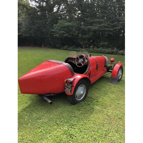 198 - 1967 VW based Bugatti Penonn Type 35 Replica.  Registration Number: KDE 36E.  Chassis Number: N/K.  ... 