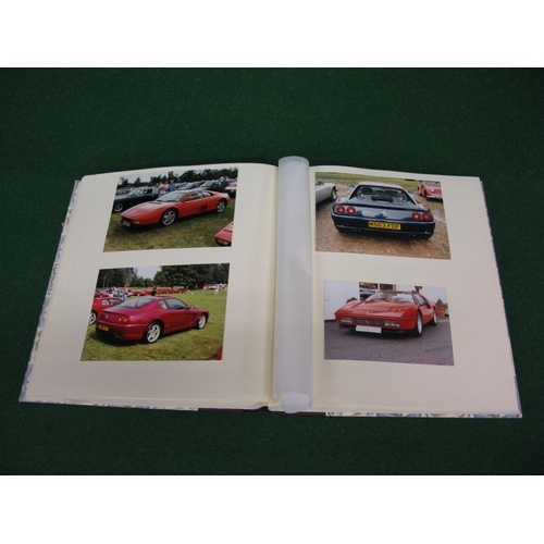 44 - Album of approx 120 colour photographs featuring a variety of Supercars at various events