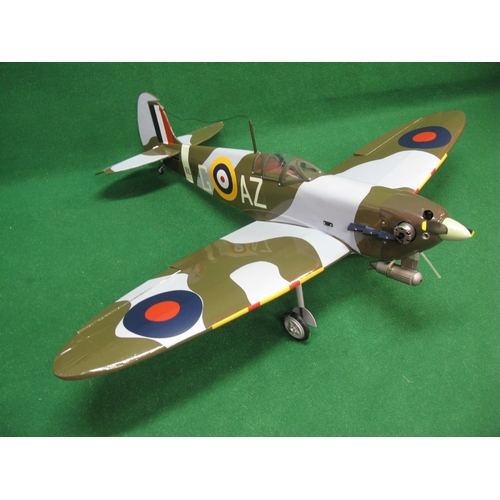 283 - DeAgostini Build Your Own Flying Spitfire model, weekly kit, assembled but unflown, with paperwork, ... 