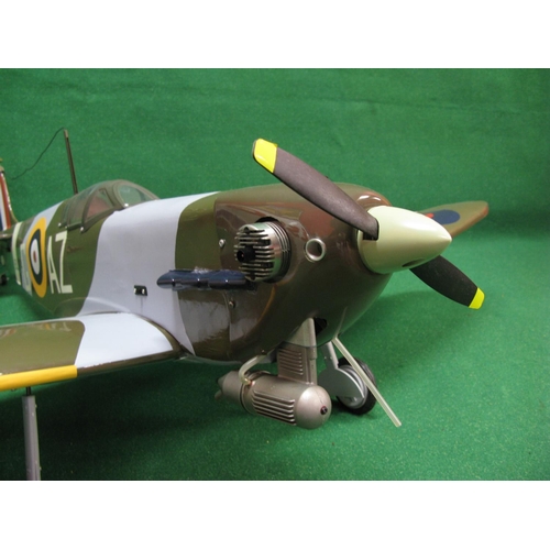 283 - DeAgostini Build Your Own Flying Spitfire model, weekly kit, assembled but unflown, with paperwork, ... 