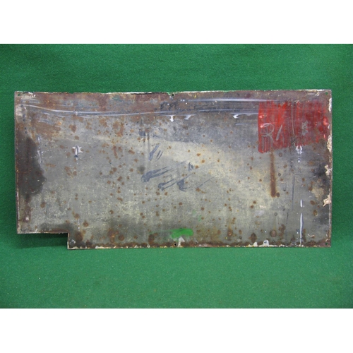 148 - Enamel sign for Westwood Ho! Smoking Mixture WD & HO Wills, yellow letters on a dark green ground an... 