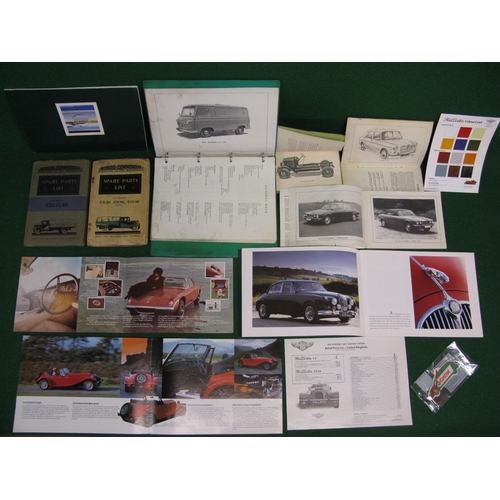 55 - Two 1935 Morris Commercial spare parts lists for CS2/13/80, C11/30, C11,40 and C13.40 together with ... 