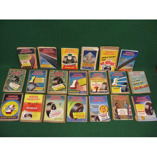 64 - Nineteen copies of Motor Industry from 1951/1952/1953 including The October 1952 Earls Court Commerc... 