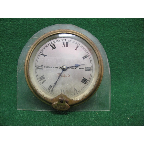 74 - North & Sons Ltd Watford dashboard clock - 3.5