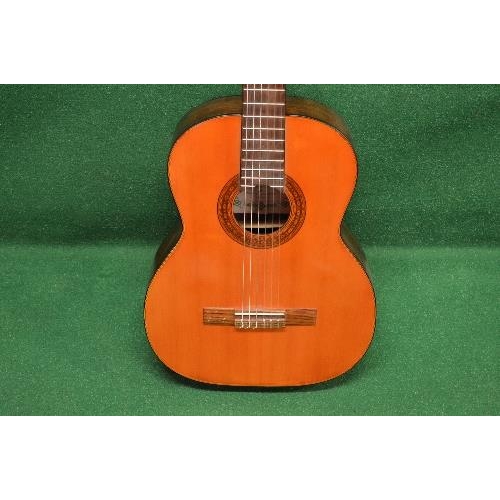 262 - Yoshima Model B Classical guitar with semi hard case