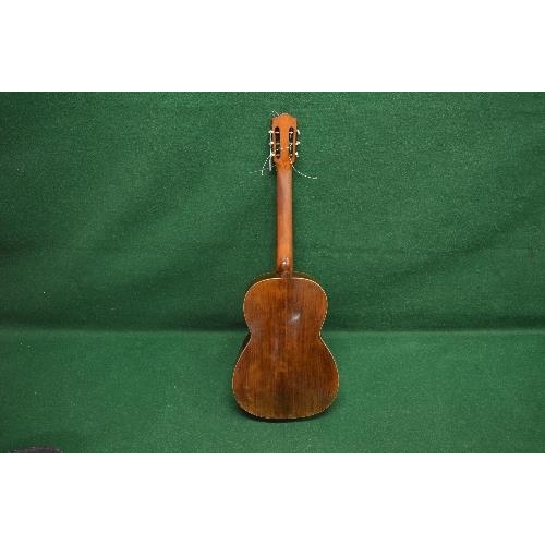 263 - A circa 1890 Telsford Julve guitar with hard case