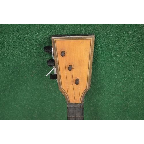 266 - 1920's Russian balalaika with soft case