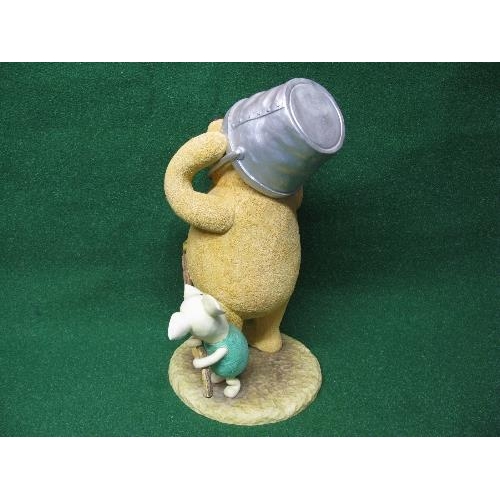 279 - Border Fine Arts No. 82384 Classic Pooh figure entitled It's Hard To Be Brave - 16.5