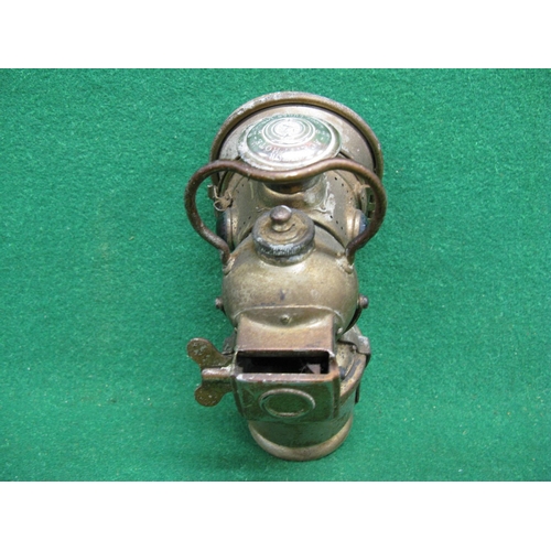 154 - Jos.Lucas Ltd, Birmingham acetylene motorcycle front light stamped Motor Acetyphote 319 - 8