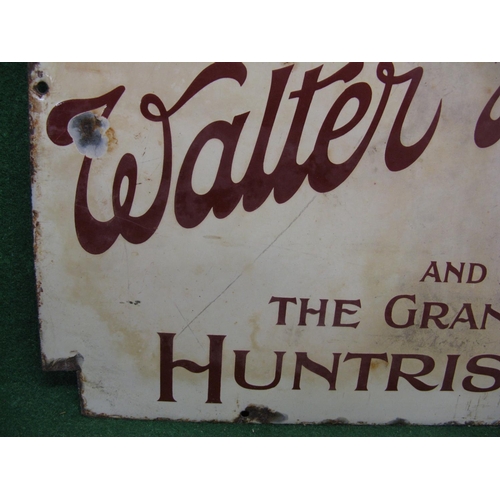 203 - Enamel To Let sign for Walter Harland FAI, Auctioneer & Estate Agent, The Grand Hall, Huntriss Row, ... 