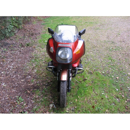 256 - 1980 BMW R100S.  Registration No. NHK 50V.  Chassis No. 6068061.  Engine No. 6068061.  980cc in red/... 