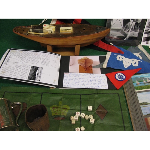 305 - Some interesting items from the flying and sailing family of Billington/Demel including: 1940's mode... 