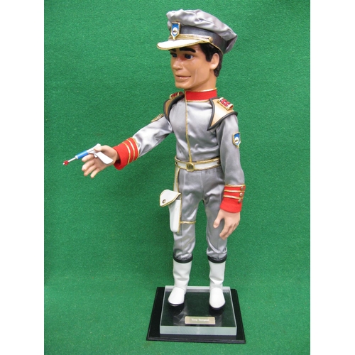 306 - Solid bodied figure of Troy Tempest from Stingray with movable arms and swiveling torso.  Made in th... 