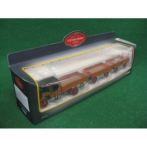 332 - Six boxed 1:50 scale Corgi steam road vehicles from the Vintage Glory series to include: Limited Edi... 