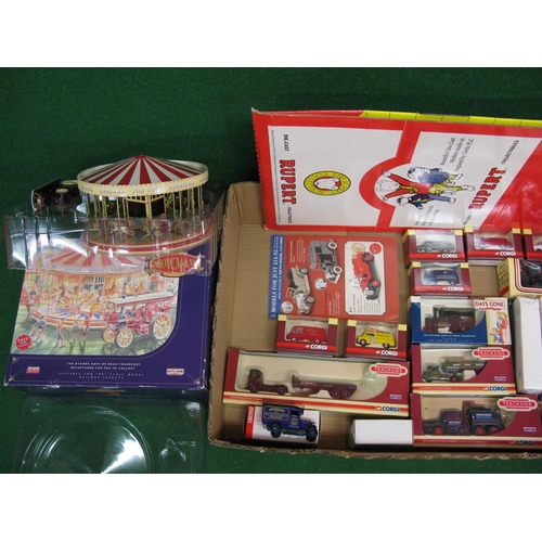 338 - Lledo boxed Showmans merry-go-round and Brewing In Britain sets together with boxed 1:72 scale Track... 