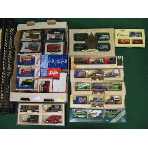 392 - Approx sixty five boxed Lledo, Days Gone, Oxford and Corgi diecast model vehicles