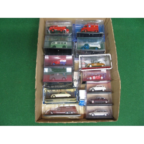 394 - Fifteen boxed 1:43 scale models of Citroen cars, vans and lorries