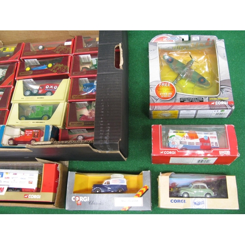 409 - Box of approx twenty one boxed 1990's Corgi and 1980's Models Of Yesteryear