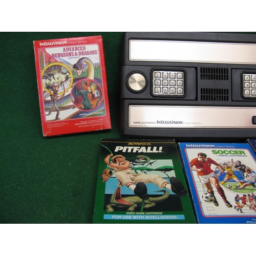 412 - Mattel Electronics Intellivision Intelligent Television Master Component together with general instr... 