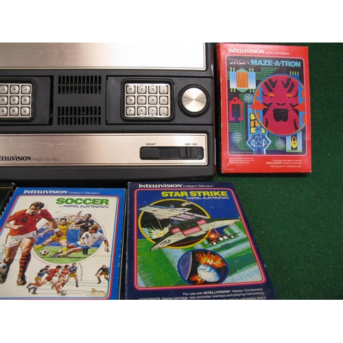 412 - Mattel Electronics Intellivision Intelligent Television Master Component together with general instr... 