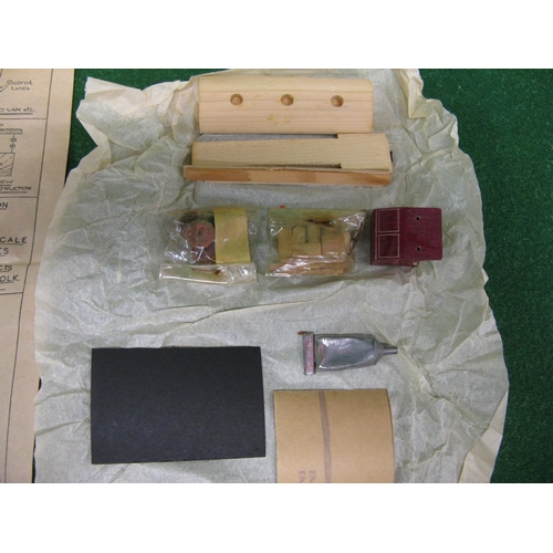 454 - Four different, unbuilt, Ash Products (Suffolk) wood construction road transport kits to 4mm OO scal... 