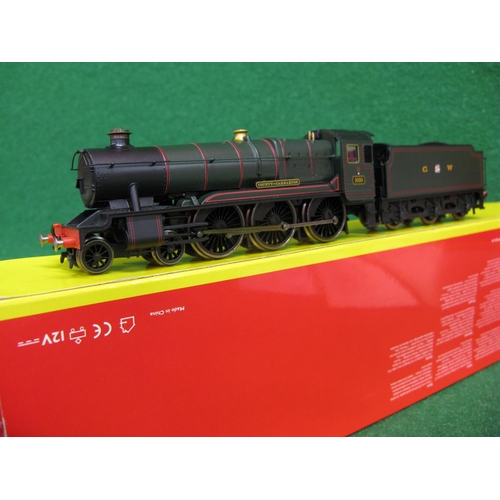 478 - Two boxed Hornby OO scale Great Western 4-6-0 tender steam locomotives in lined green livery to comp... 