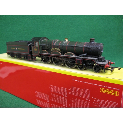 478 - Two boxed Hornby OO scale Great Western 4-6-0 tender steam locomotives in lined green livery to comp... 