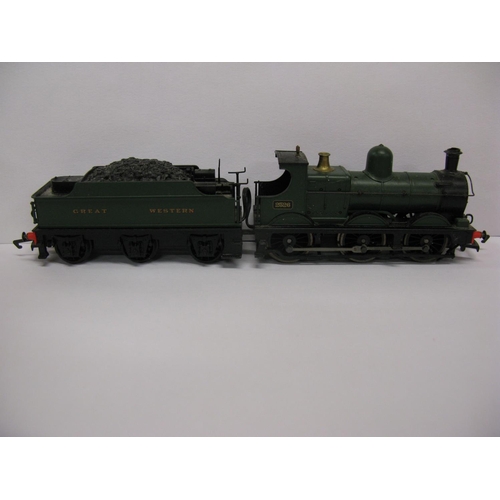 481 - Three loose, used, Hornby OO scale GWR green steam locomotives to comprise: Dean Goods 0-6-0 with te... 