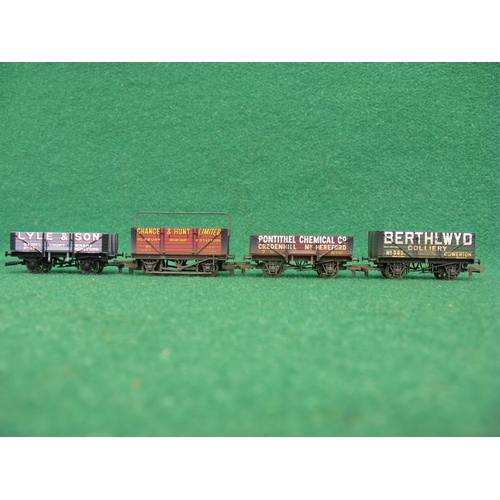 497 - Twenty five loose playworn Hornby and Triang OO scale wagons and Guards vans