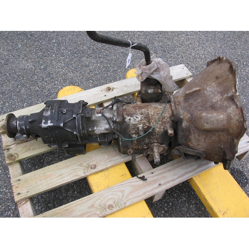 61 - An overdrive gearbox believed to be for a Bedford CF (condition unknown)