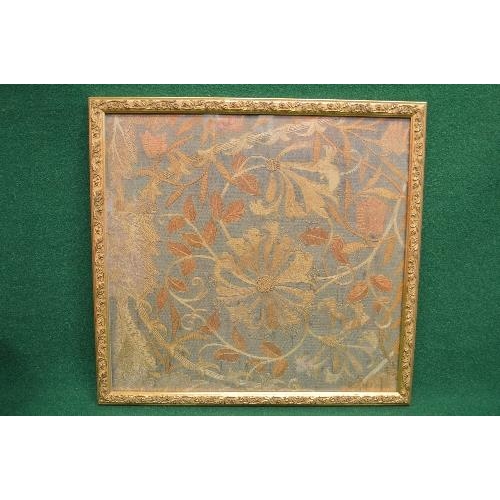 184 - Two floral needleworks in glazed frames - 18.75