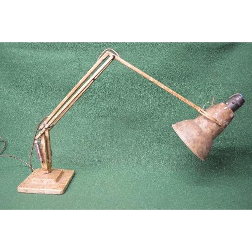 343 - Herbert Terry painted anglepoise lamp