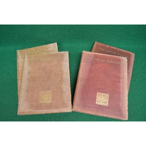 375 - Four volumes of History Of English Furniture entitled The Age Of Oak, The Age Of Mahogany, The Age O... 