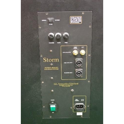 379 - Rel Acoustics Ltd Storm 100 Watt MOS-FET Sub Base System Series No. 7474