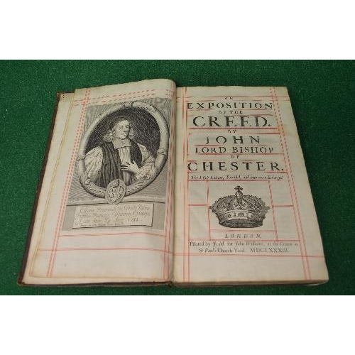 463 - John Lord Bishop of Chester, An Exposition Of The Creed published 1683 by John Williams, London.  Fo... 