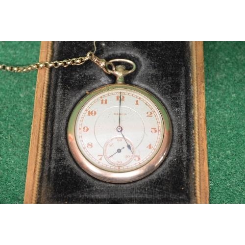 489 - 9ct gold ladies evening dress watch marked for Goldsmiths & Silversmiths Co. having square face with... 