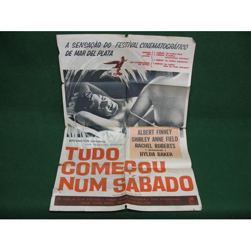 376 - Four film posters for Bazooka Pour Un Espion, A Couteaux Tires, Os Sete Cavalheiros Do Diabo and Tud... 