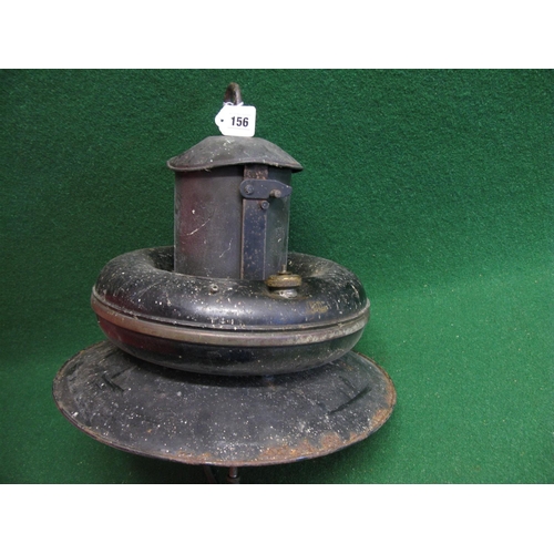 156 - Tilley Lifebouy/Doughnut hanging lantern as used at remote railway locations with 16