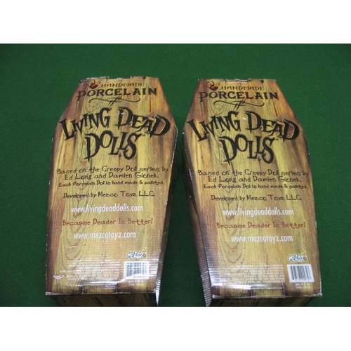 308 - Two handmade porcelain Living Dead Dolls from Mezcotoys, both boxed - 19