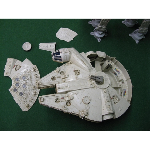 316 - 1970's/1980's Star Wars Millennium Falcon and At-At Walker